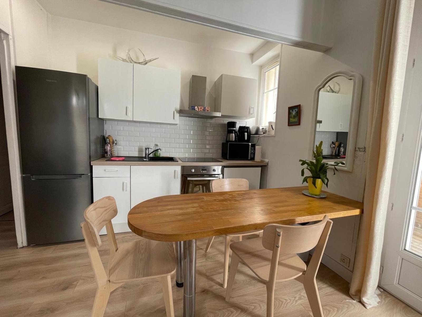 Ferienwohnung Boulogne 3 Pieces Avec Terrasse Exterior foto